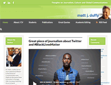 Tablet Screenshot of mattjduffy.com